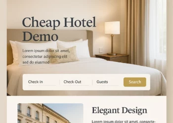 Situs Web Demo Hotel Murah