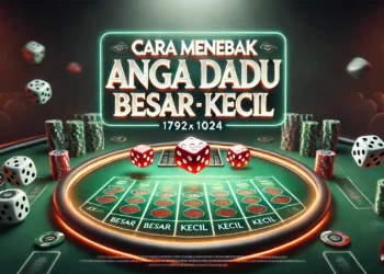 Cara menebak angka dadu besar kecil