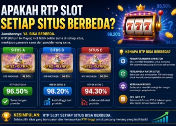 apakah rtp slot setiap situs berbeda