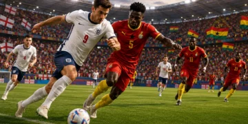 Susunan Pemain dan Prediksi Skor England vs Ghana