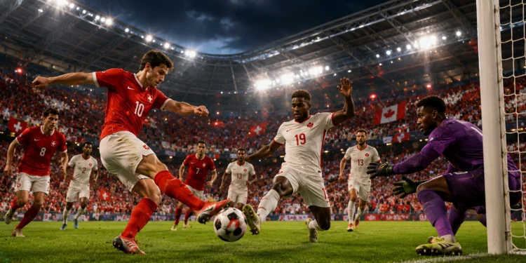 Susunan Pemain dan Prediksi Skor Switzerland vs Canada