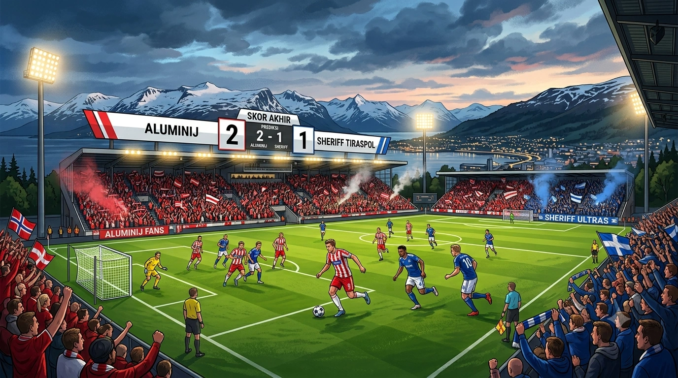Statistik Pertandingan Aluminij vs Sheriff Tiraspol